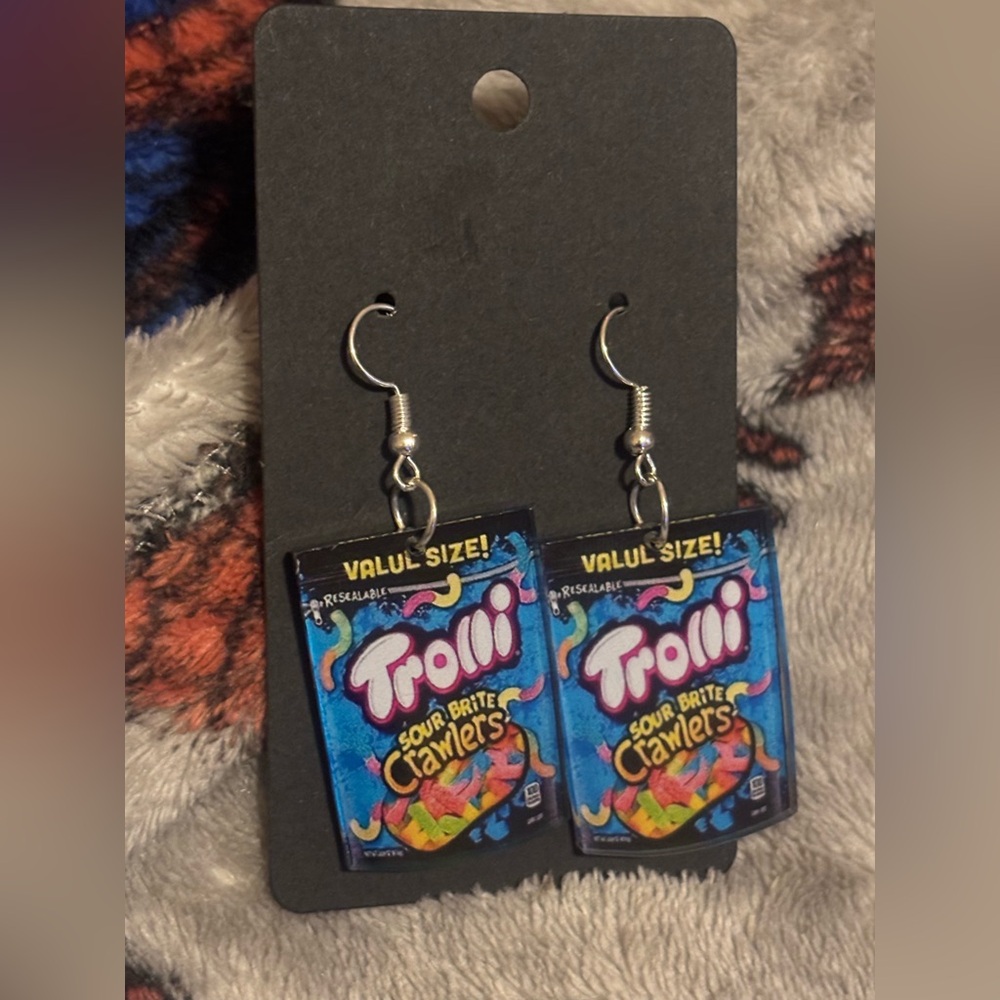 Handmade trolli earrings